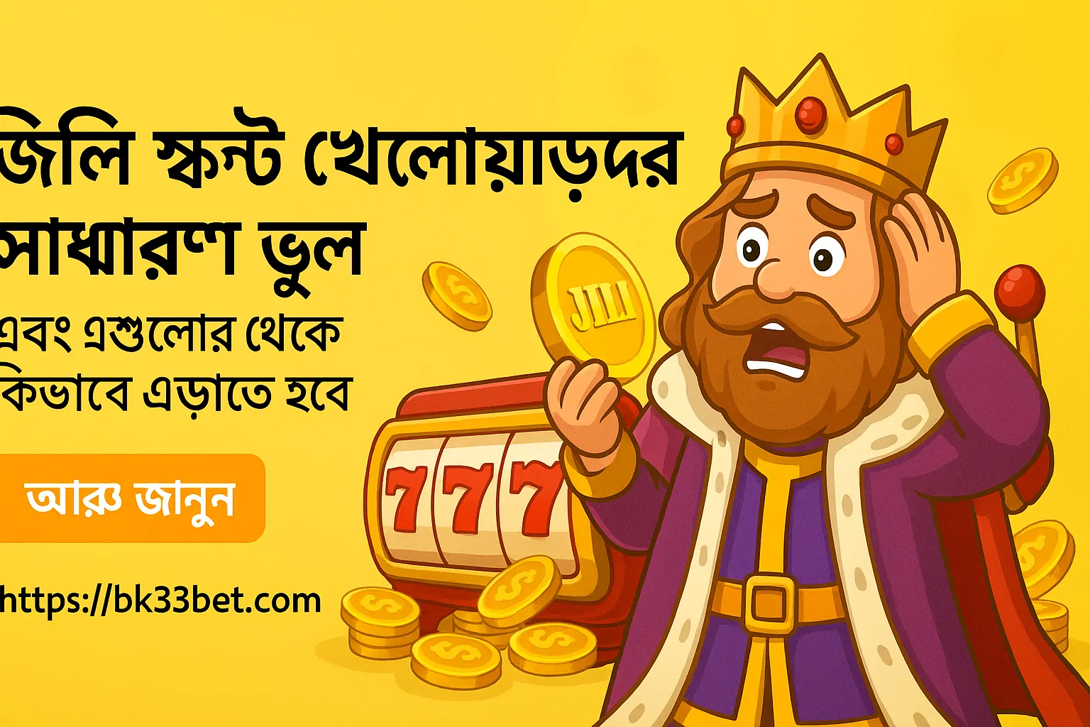 জিলি স্লট খেলার সাধারণ ভুল এবং কীভাবে তা এড়ানো যায়