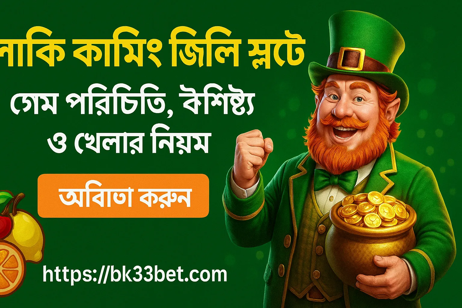 জিলি লাকি কামিং স্লট খেলার সহজ গাইড
