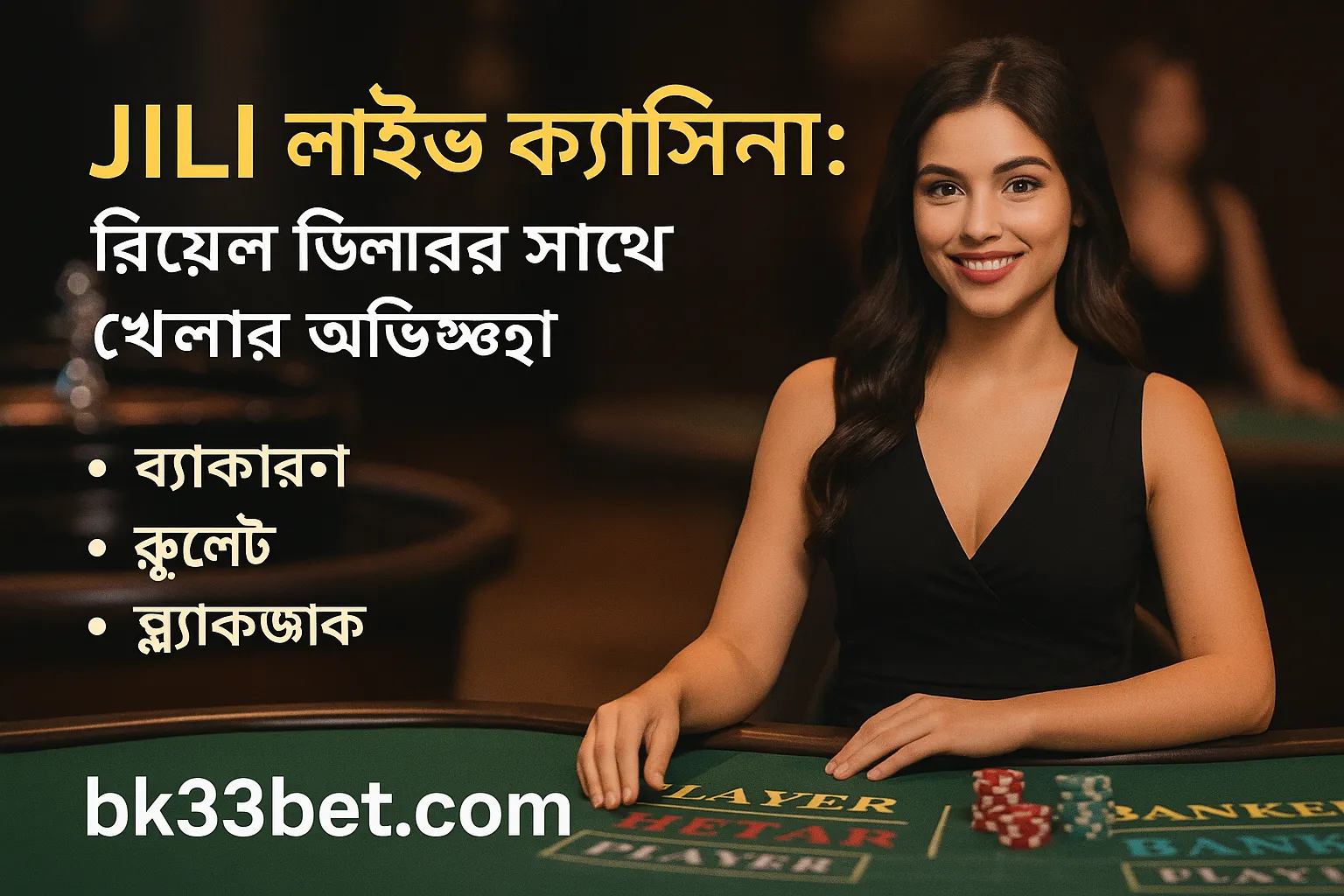 JILI লাইভ ক্যাসিনোতে রিয়েল ডিলার অভিজ্ঞতা