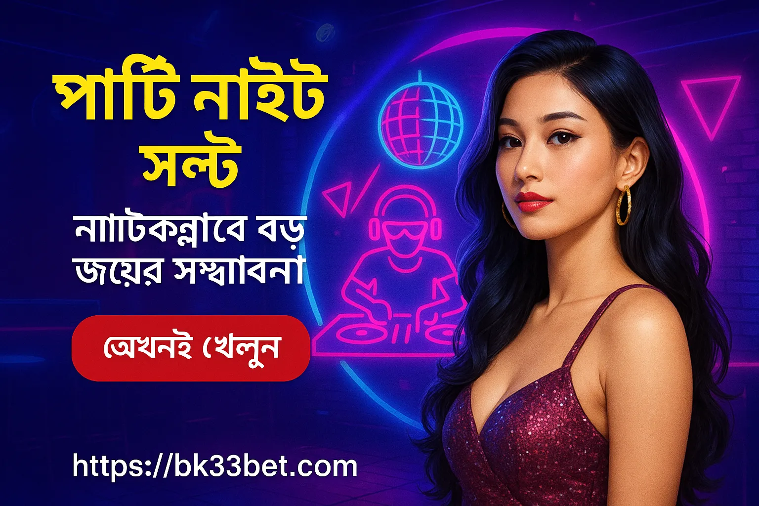 🌃 পার্টি নাইট স্লট: নাইটক্লাব থিমে আলো ঝলমলে জয়ের অভিজ্ঞতা