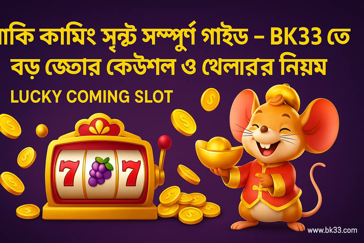 লাকি কামিং স্লট খেলার সম্পূর্ণ জেতার গাইড
